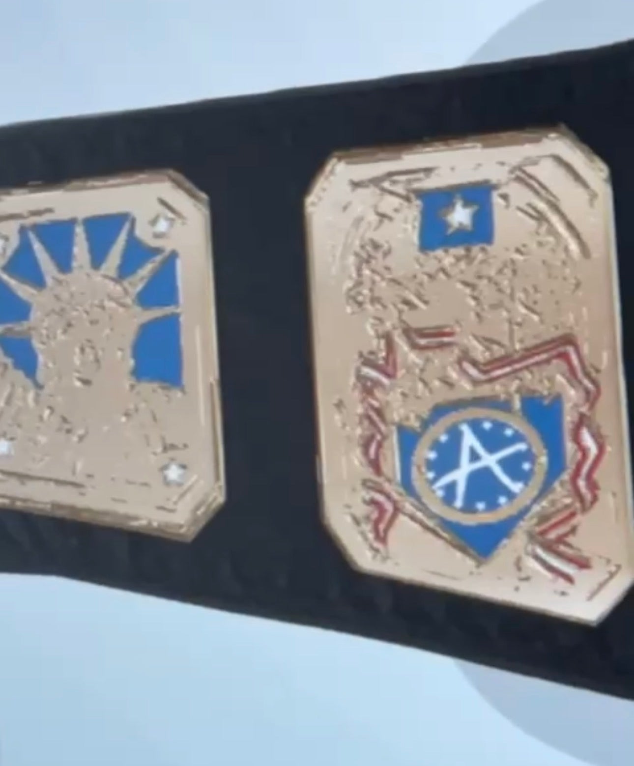 Custom united States belt 6mm