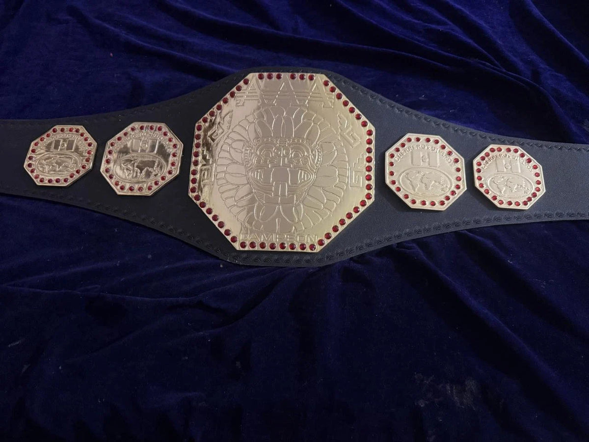 AAA Mexico World Heavyweight Championship Replica Title Belt