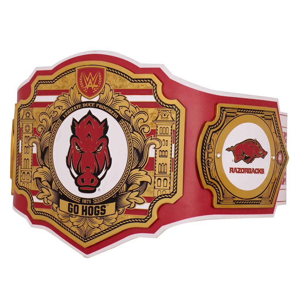 Arkansas Razorbacks WWE Legacy Title Belt
