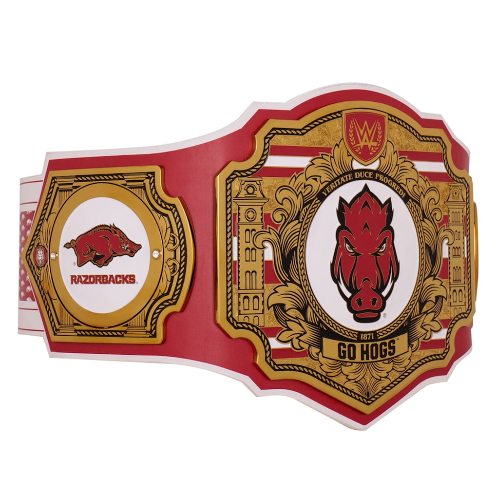 Arkansas Razorbacks WWE Legacy Title Belt