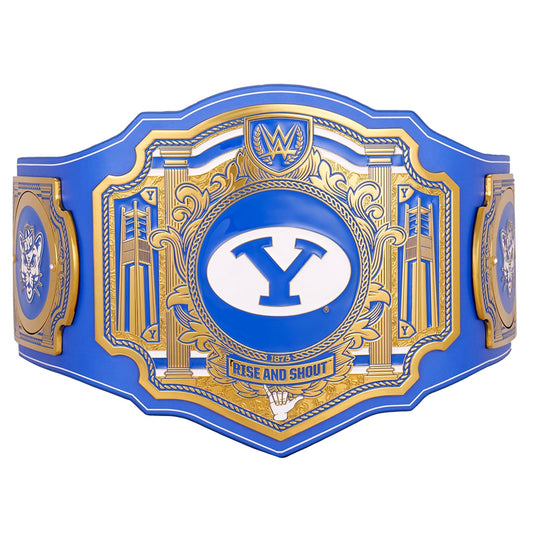 BYU Cougars WWE Legacy Title Belt – Premium Championship Replica Belt