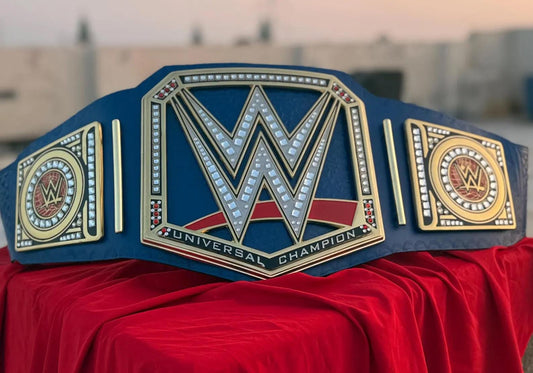 Blue Universal Championship Replica Title Belt blue strap