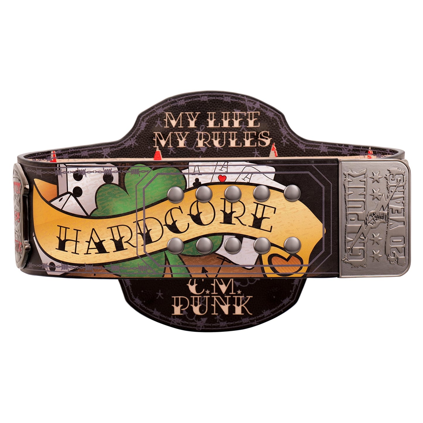 CM Punk Limited Edition ECW Heavyweight Championship Signature Series Replica Title Belt