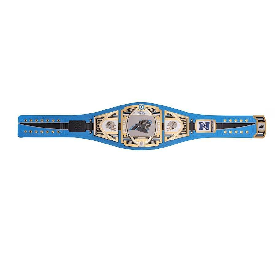 Carolina Panthers Championship Belt – Premium Handmade - ELITESTRAPES LIMITED
