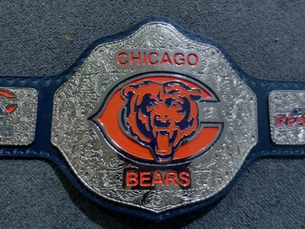 Chicago Bears American Football World Championship Replica Belt