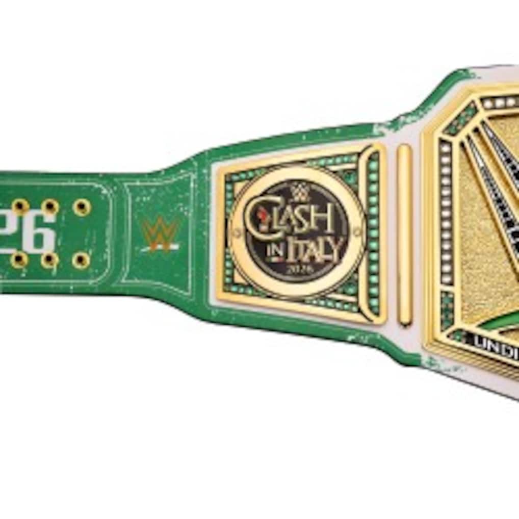 Clash In Italy 2026 Championship Title Belt Replica