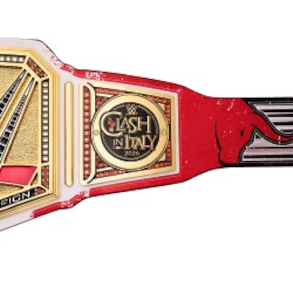 Clash In Italy 2026 Championship Title Belt Replica
