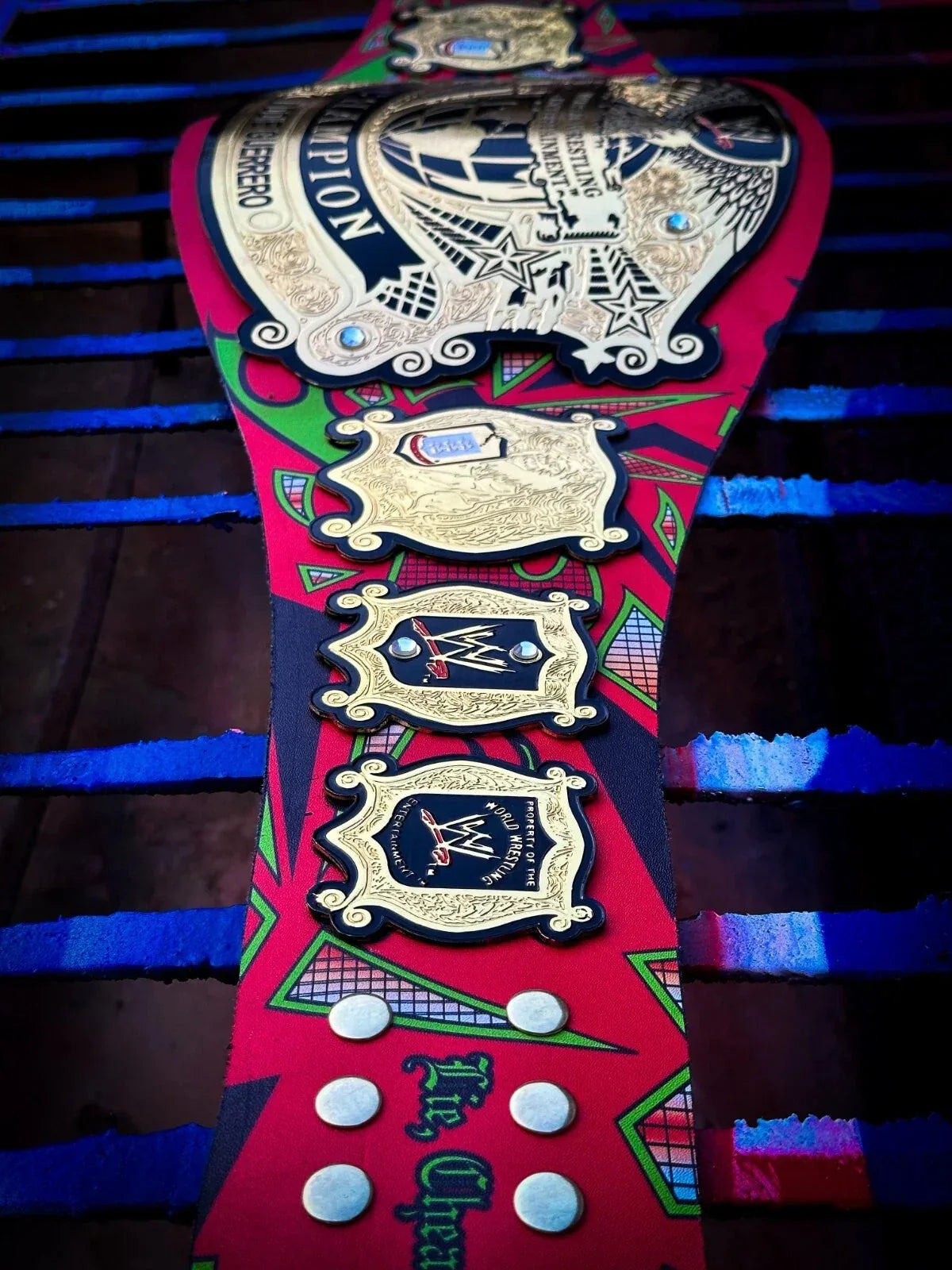 Eddie Guerrero SIGNATURE SERIES Undisputed V2 Championship Belt