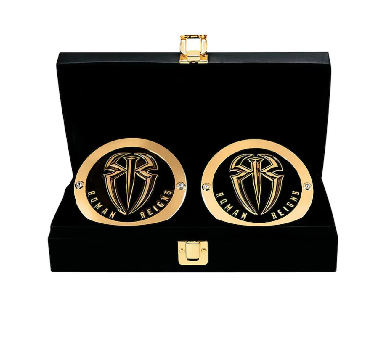 WWE Roman Reigns Side Plates | Tribal Chief Championship Belt Plates - ELITESTRAPES LIMITED