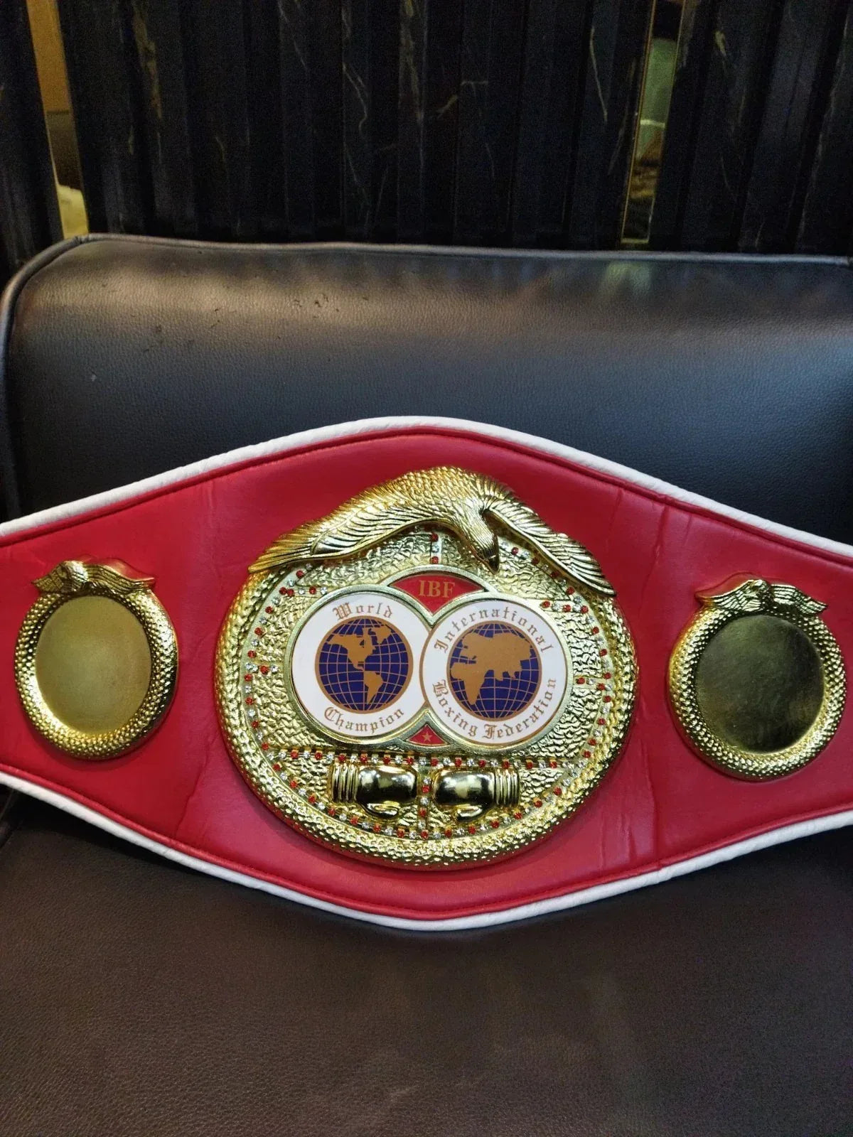 IBF World Boxing Champion Belt Adult Full Size 3D Replica