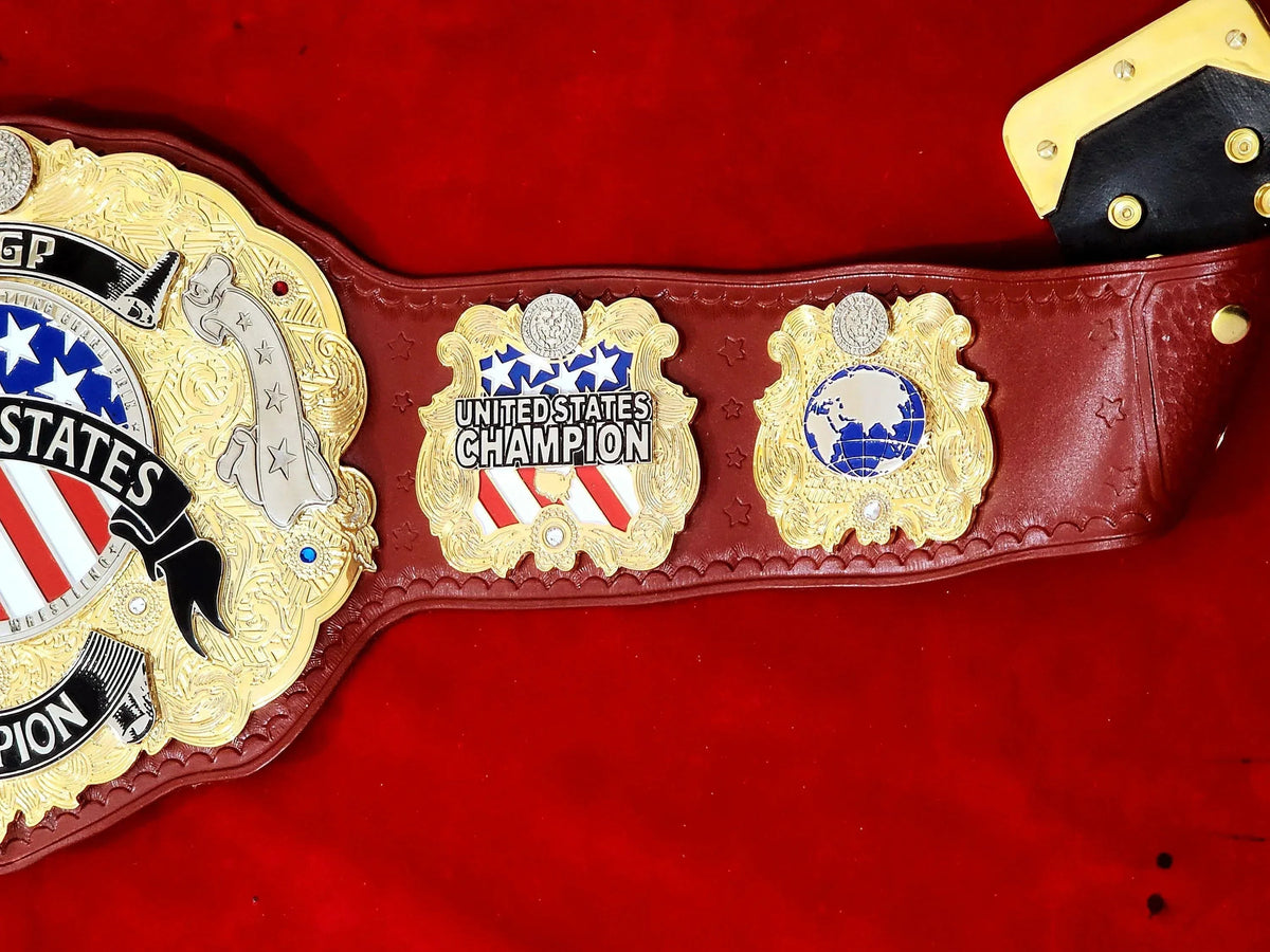 IWGP US Championship Personalized Wrestling Belt