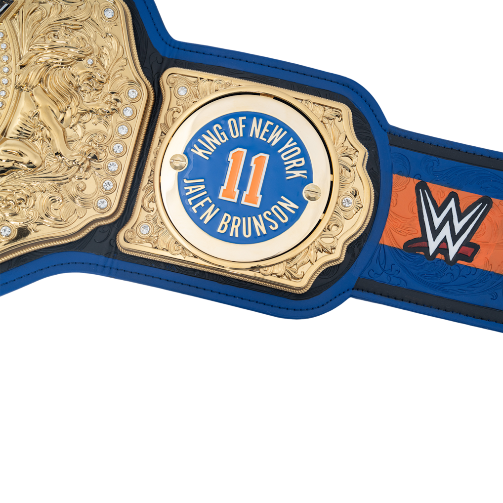 NBA Jalen Brunson King of New York World Heavyweight Championship Replica Belt