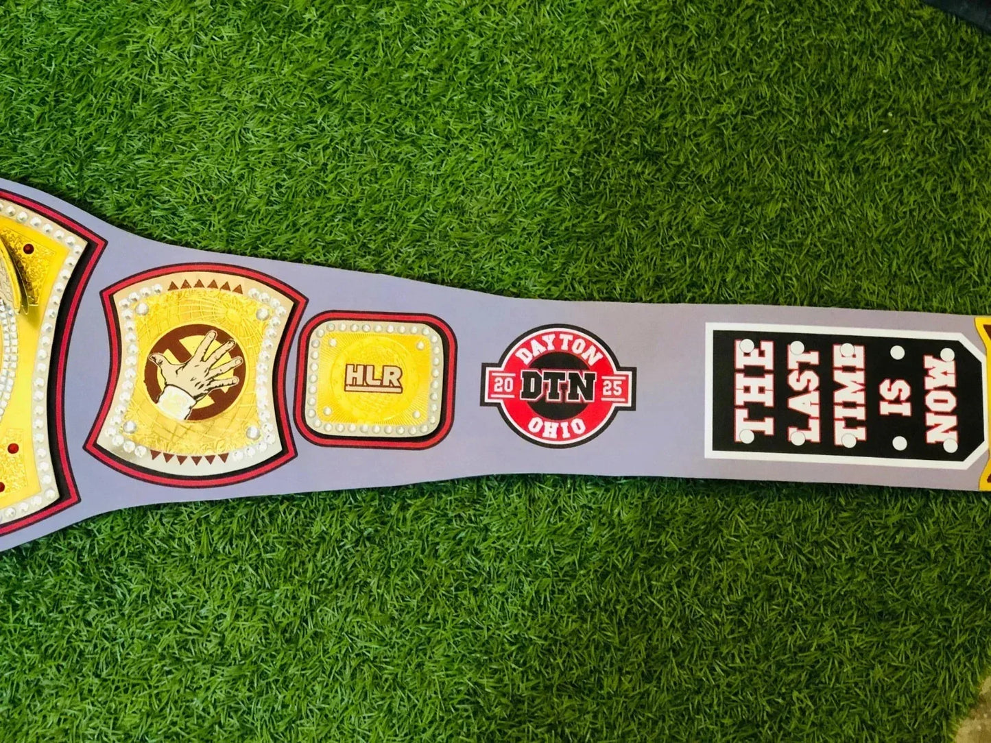 John Cena WWE Autographed Farewell Tour 2025 Dayton Replica Championship Title Belt