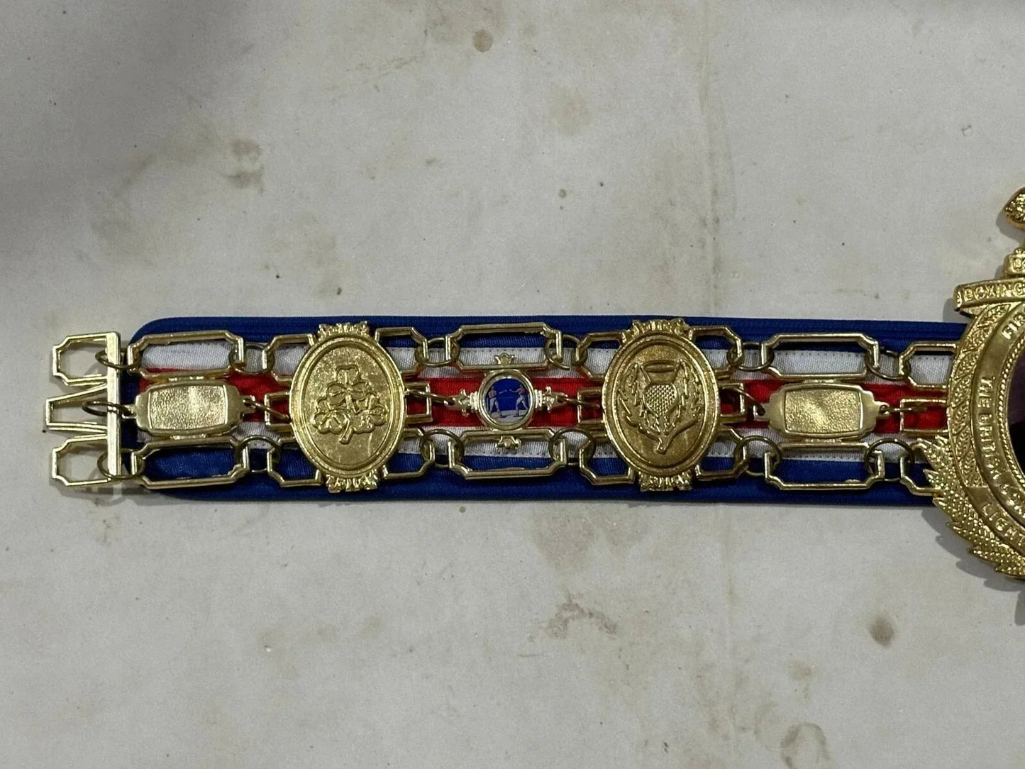 Lord Lonsdale British Boxing Challenge Replica Championship Belt