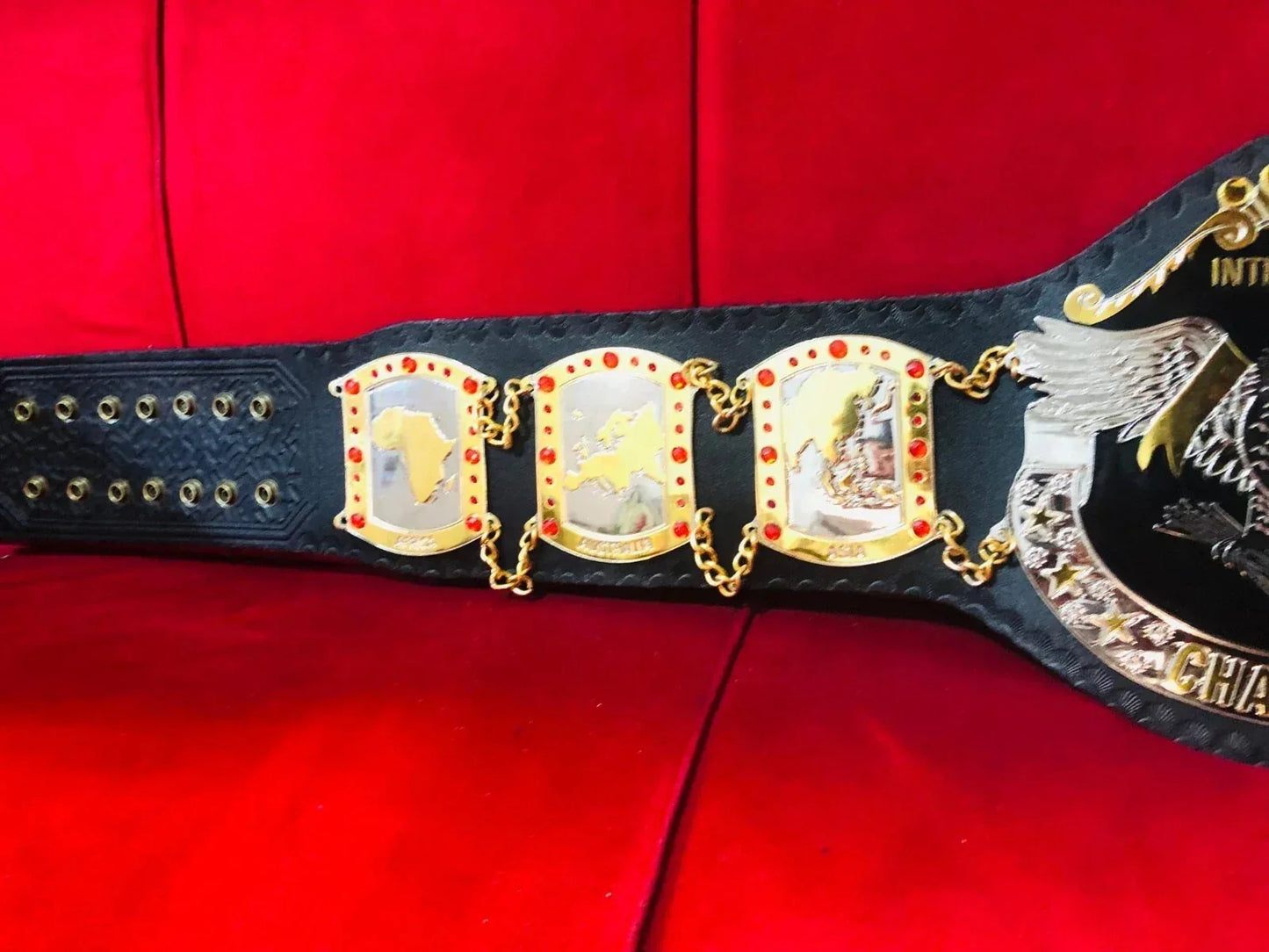 NWA International Tag Team Championship Belt (AJPW Vancouver Version)