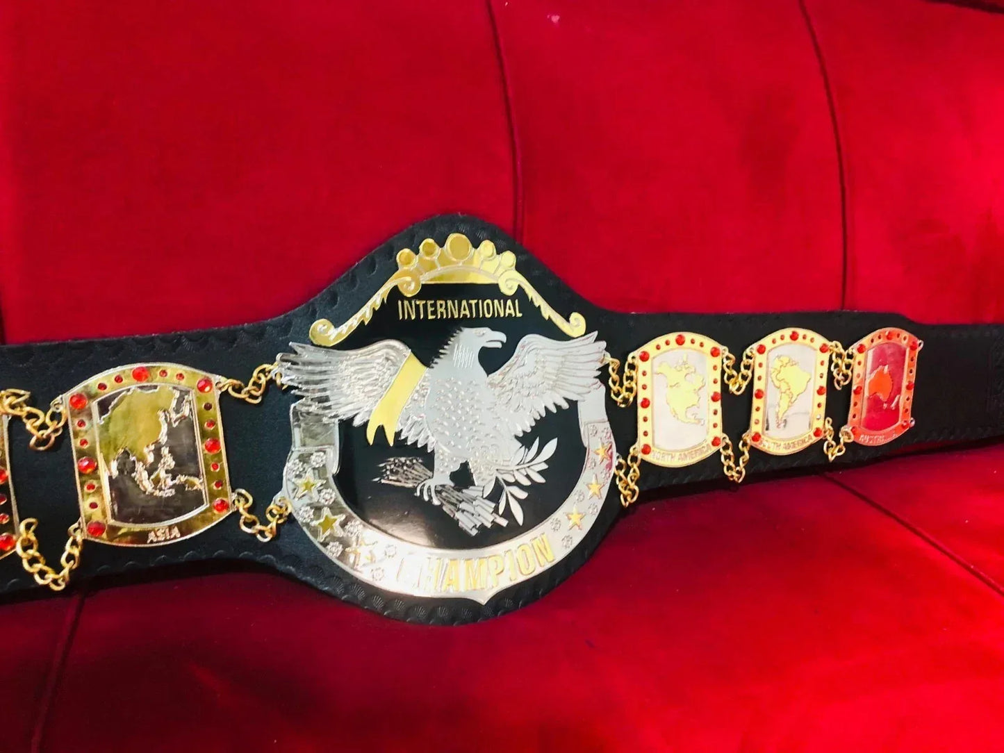 NWA International Tag Team Championship Belt (AJPW Vancouver Version)