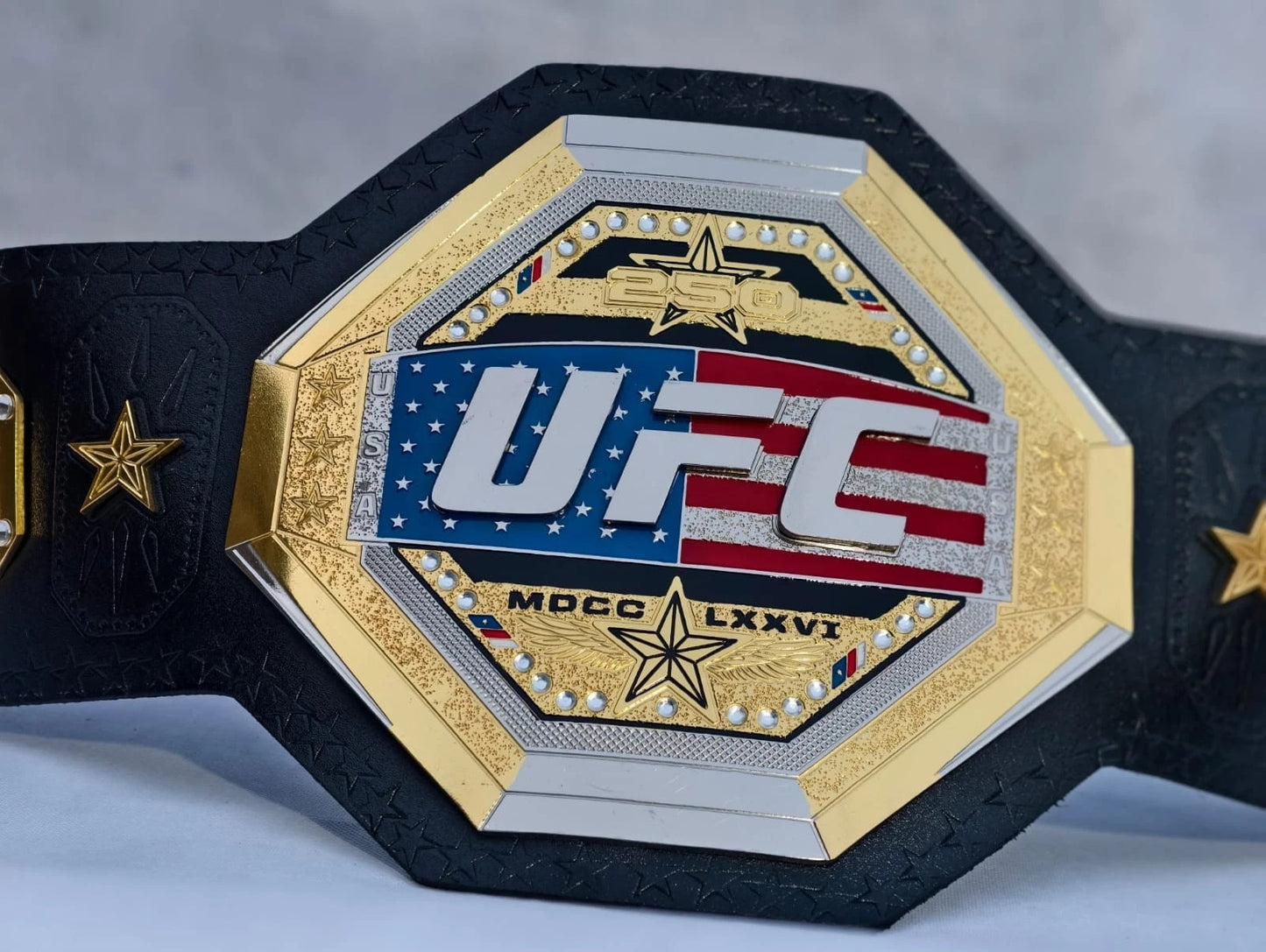 New UFC Freedom Legacy 250 USA Championship Belt Replica