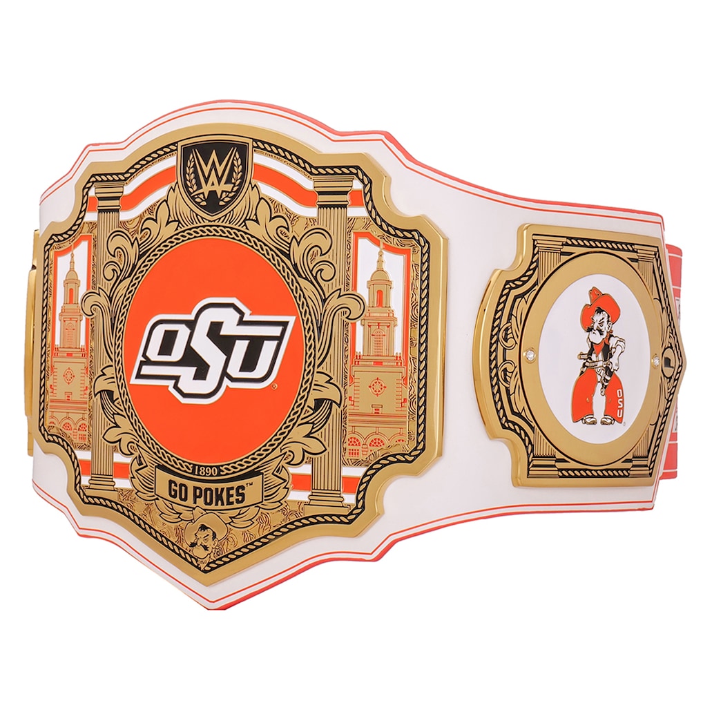 Oklahoma State Cowboys WWE Legacy Championship Replica Title Belt