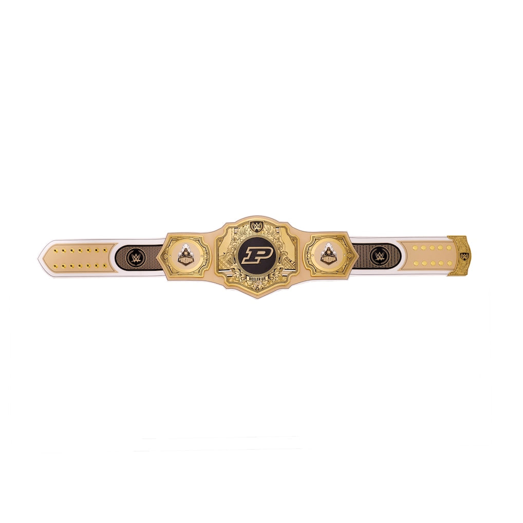 Purdue Boilermakers WWE Legacy Championship Replica Title Belt