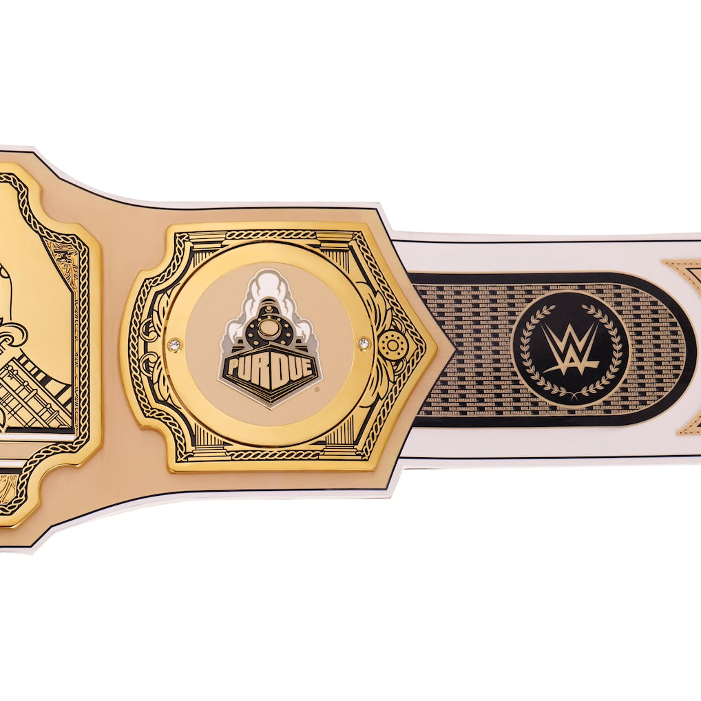 Purdue Boilermakers WWE Legacy Championship Replica Title Belt