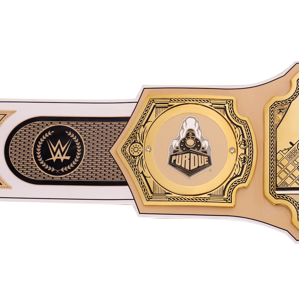 Purdue Boilermakers WWE Legacy Championship Replica Title Belt