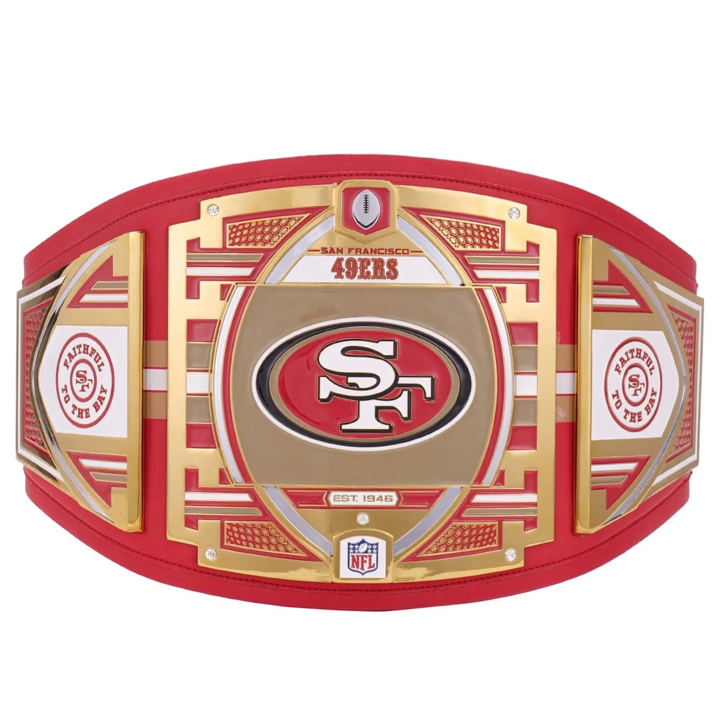 San Francisco 49ers WWE Legacy Championship Replica Belt