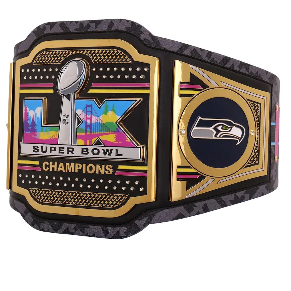 Seattle Seahawks Super Bowl LX Champions Legacy Championship Replica Belt