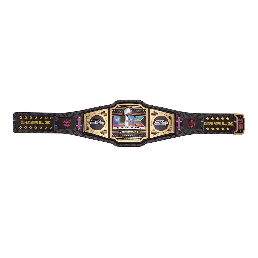 Seattle Seahawks Super Bowl LX Champions Legacy Championship Replica Belt