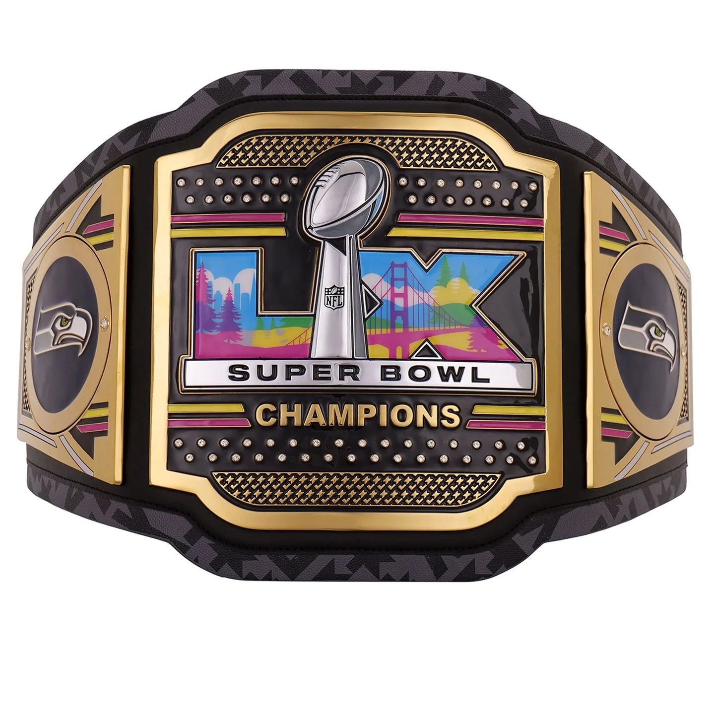 Seattle Seahawks Super Bowl LX Champions Legacy Championship Replica Belt
