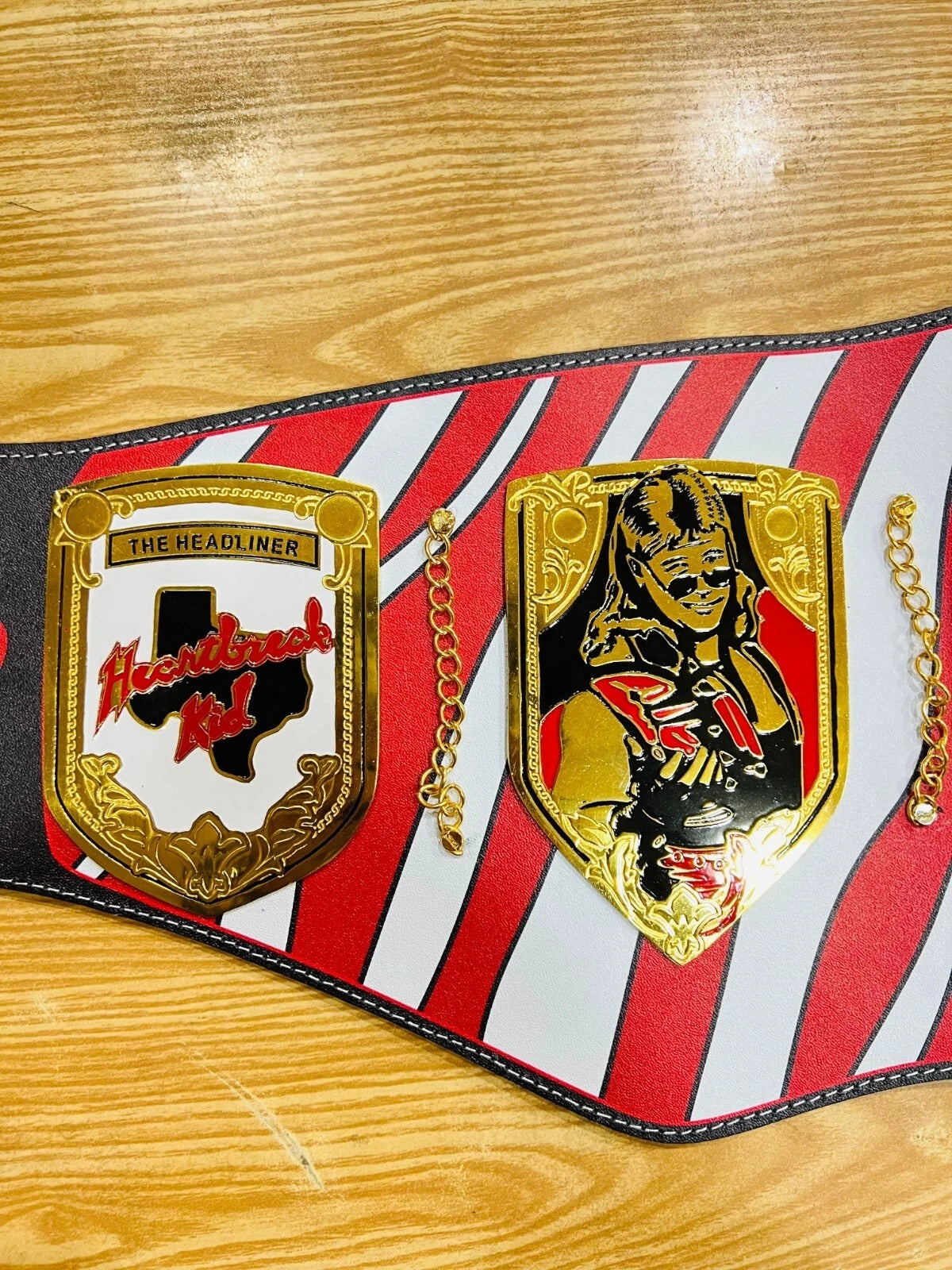 Shawn Michaels HBK Heart ShapeLegacy Championship Replica Title Belt