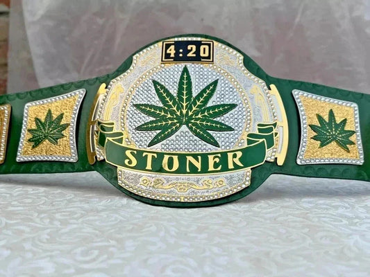 Smoker Stoner 420 Heavyweight Wrestling Championship Belt