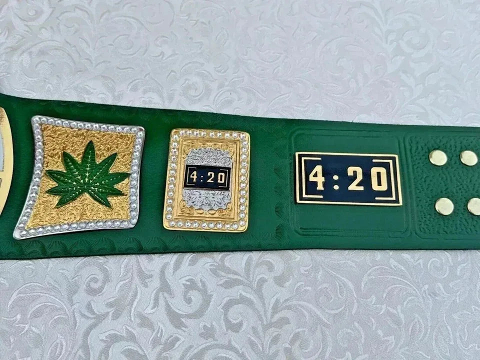 Smoker Stoner 420 Heavyweight Wrestling Championship Belt