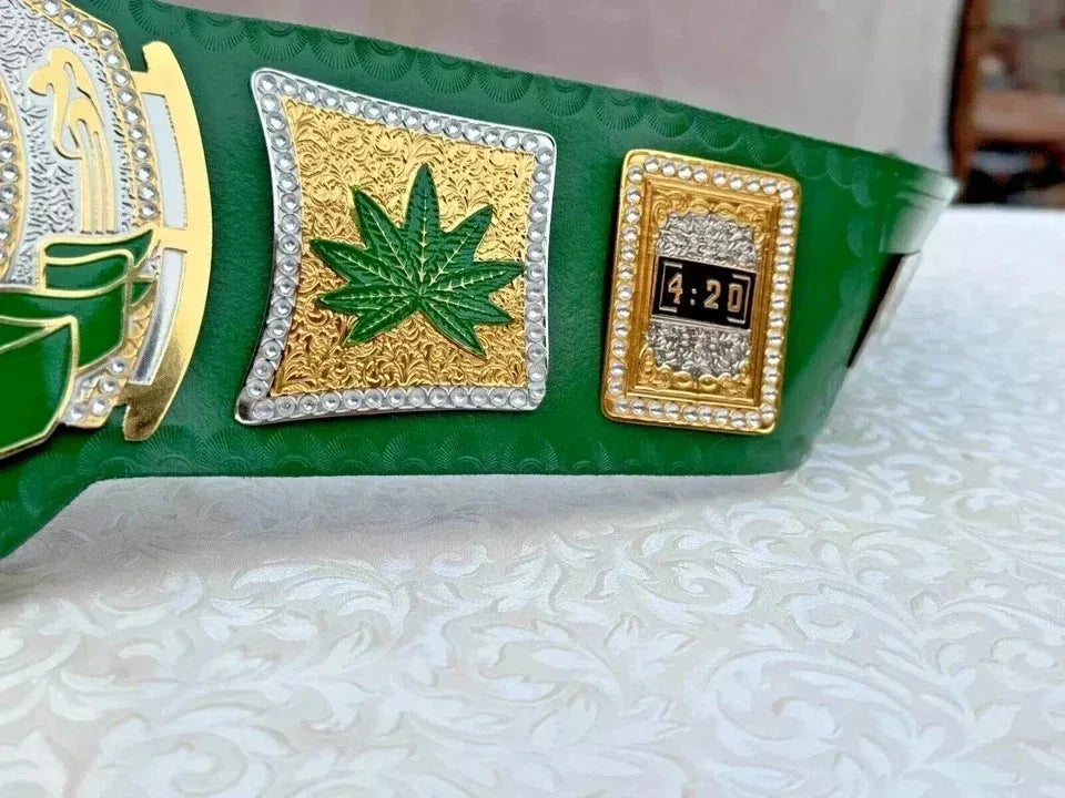 Smoker Stoner 420 Heavyweight Wrestling Championship Belt