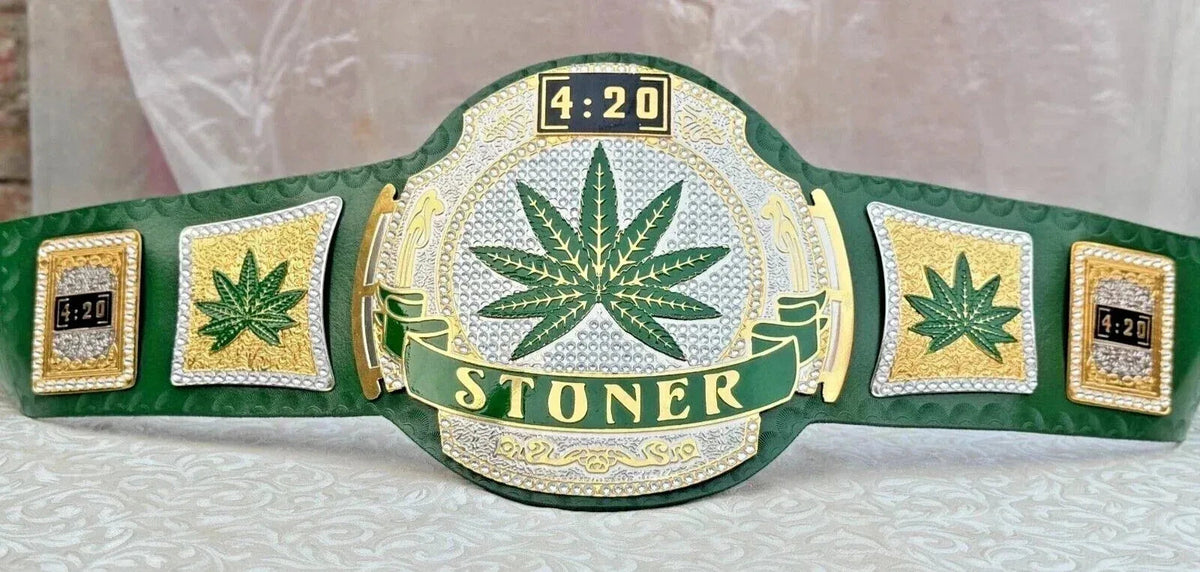 Smoker Stoner 420 Heavyweight Wrestling Championship Belt