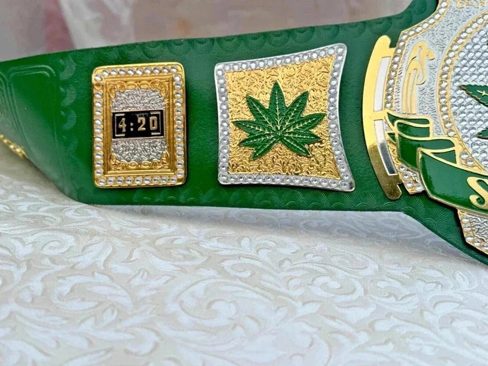 Smoker Stoner 420 Heavyweight Wrestling Championship Belt