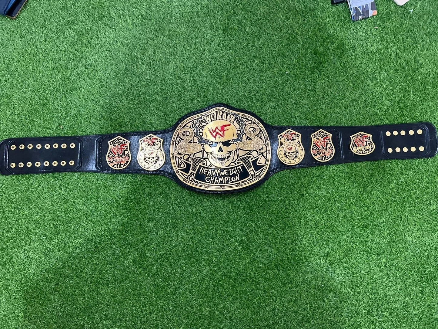 WWE Smoking Skull Championship Replica Belt