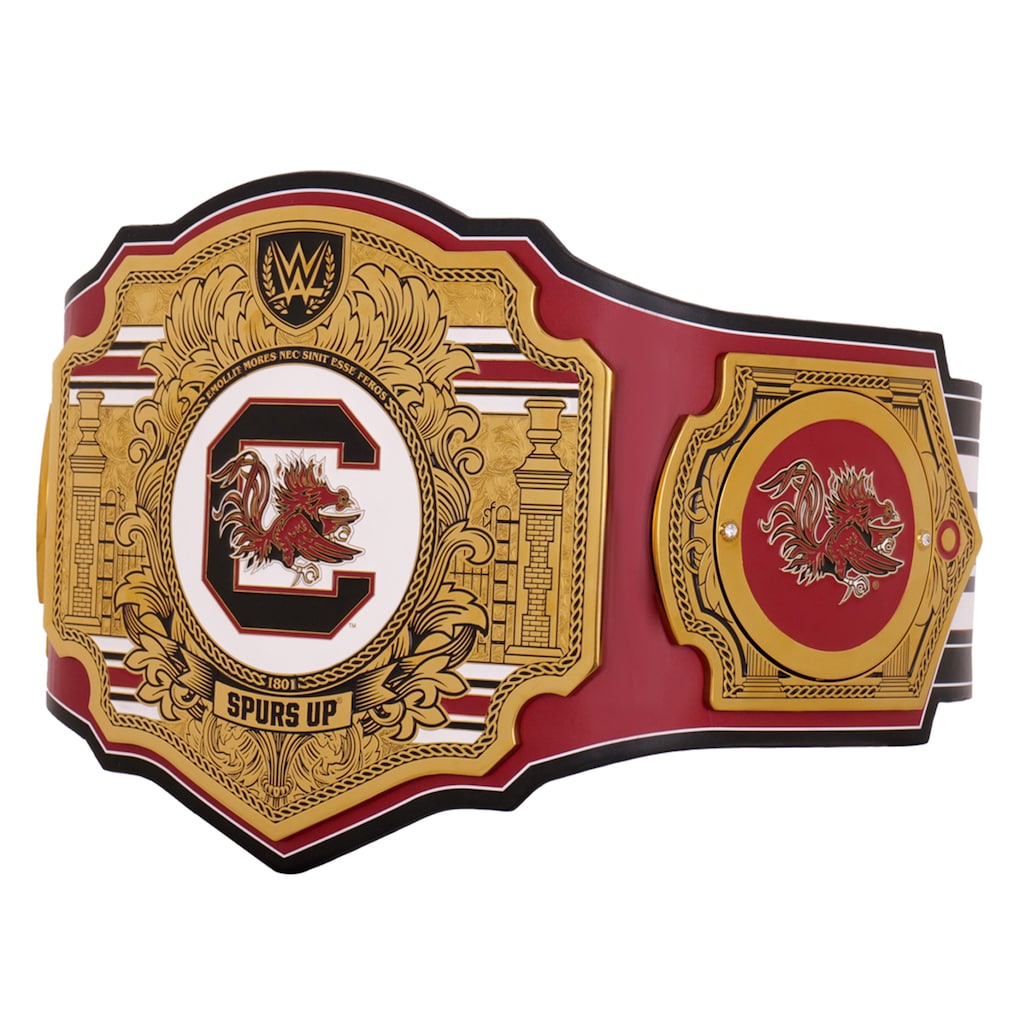 South Carolina Gamecocks WWE Legacy Championship Title Belt
