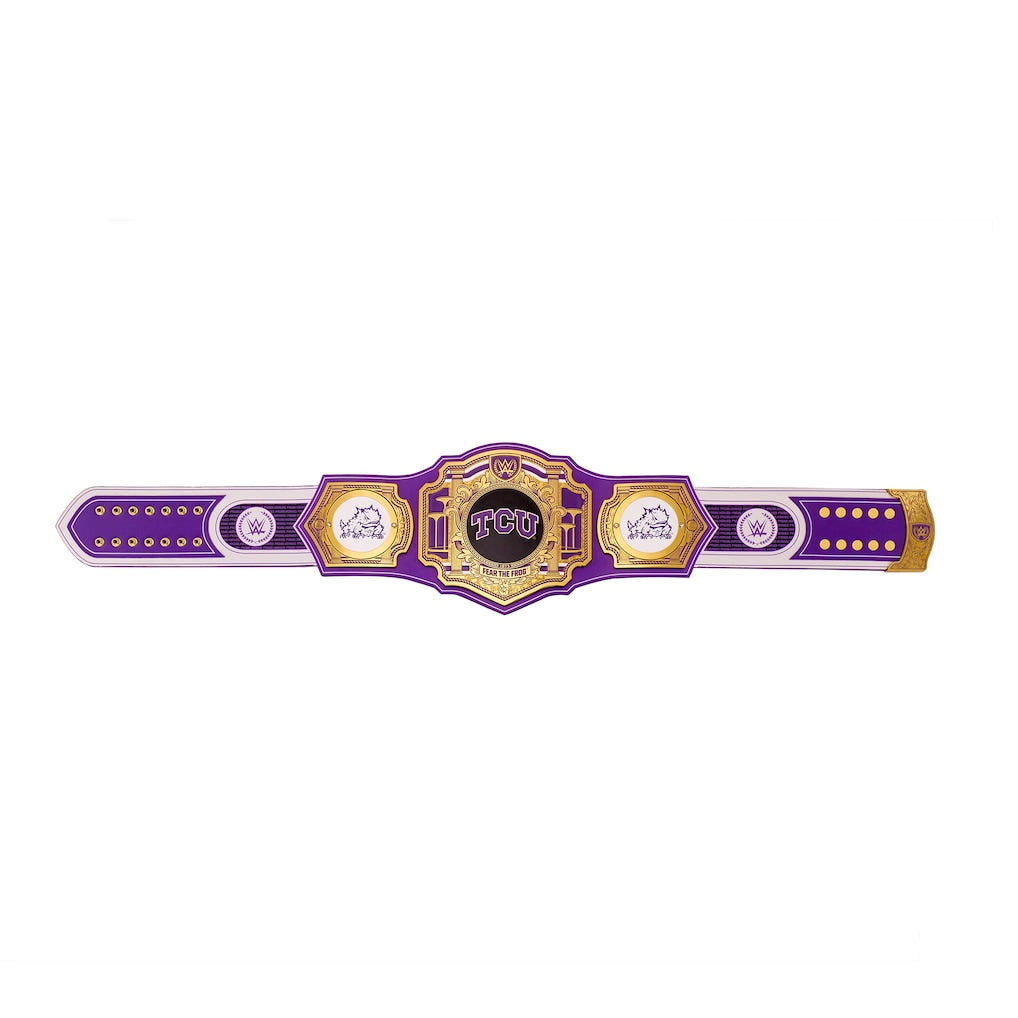 TCU Horned Frogs WWE Legacy Title Belt – Premium Championship Replica Belt
