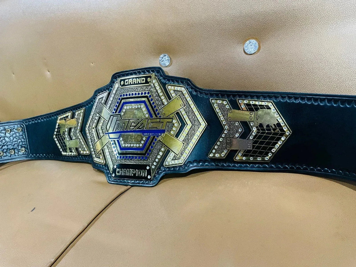 TNA Grand Impact Wrestling Champion Replica Title Belt – Adult Full Size