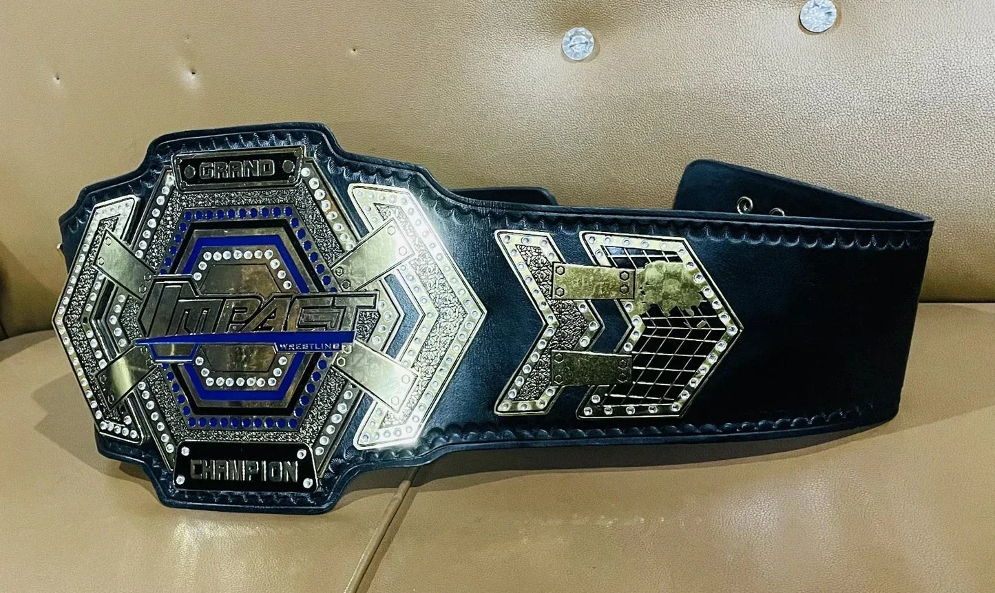 TNA Grand Impact Wrestling Champion Replica Title Belt – Adult Full Size