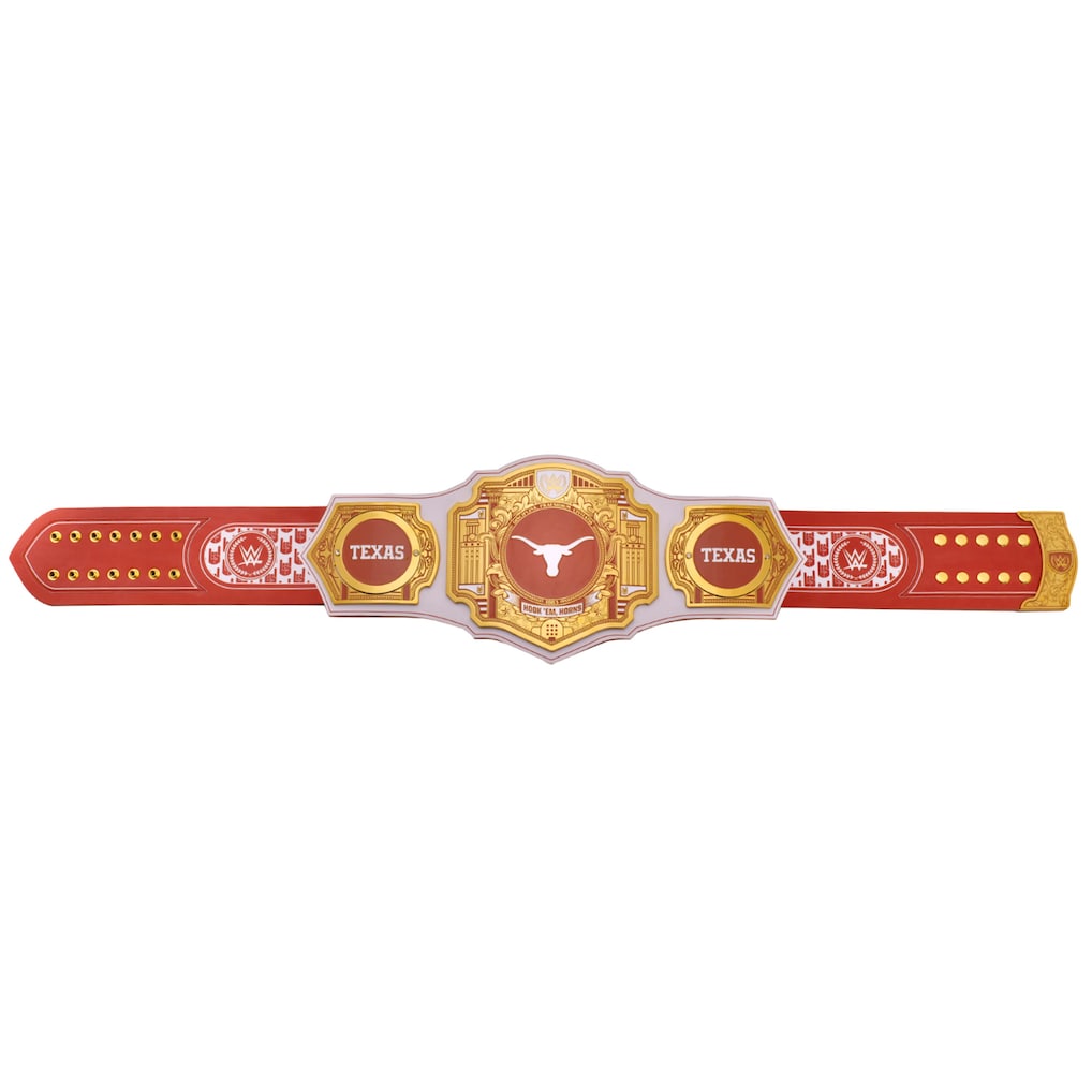 Texas Longhorns WWE Legacy Title Belt – Premium Championship Replica Belt