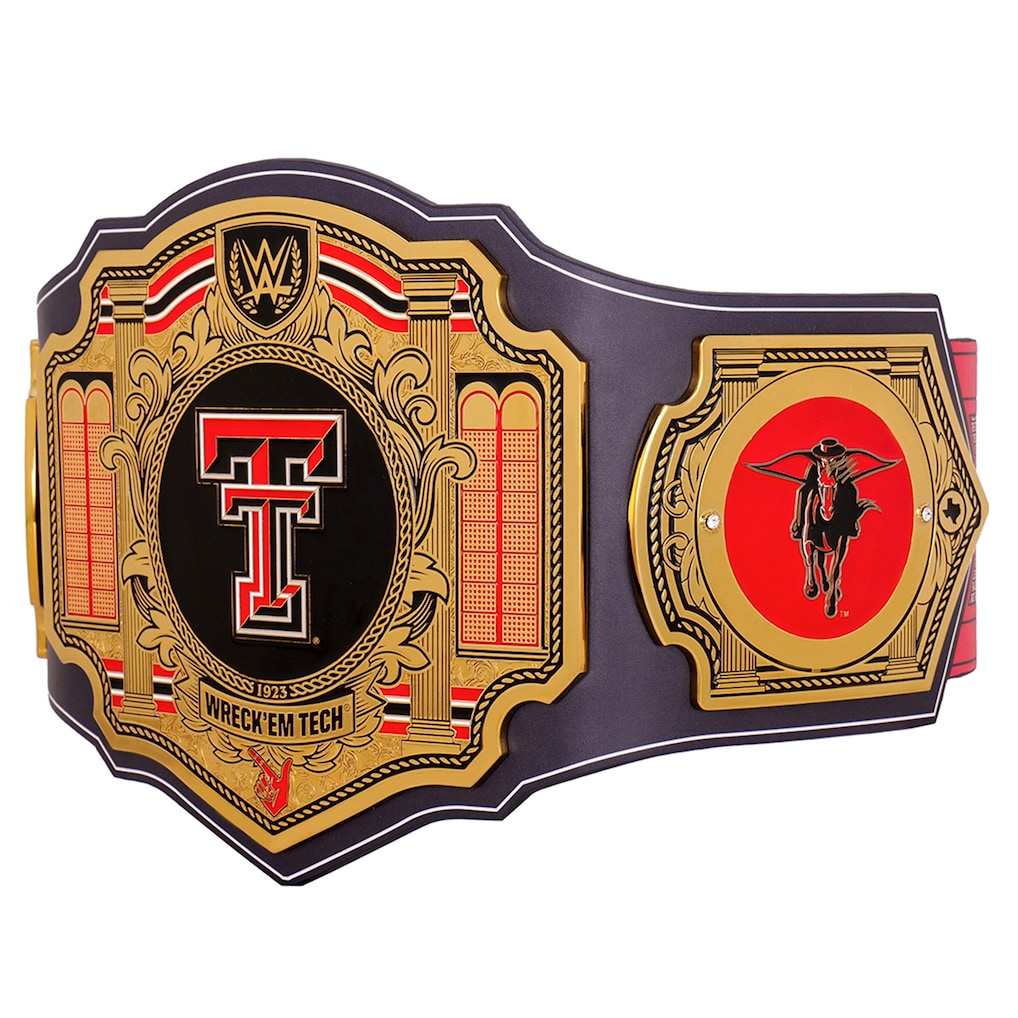 Texas Tech Red Raiders WWE Legacy Championship Title Belt