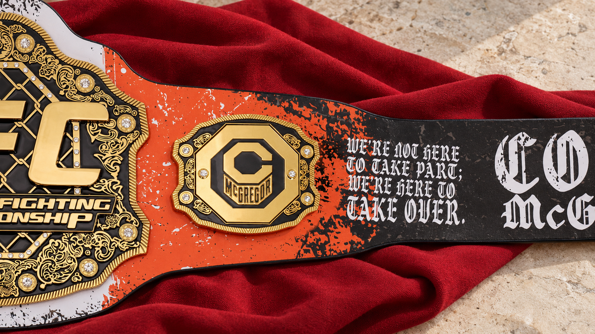 UFC Conor McGregor Classic Signature Replica Belt