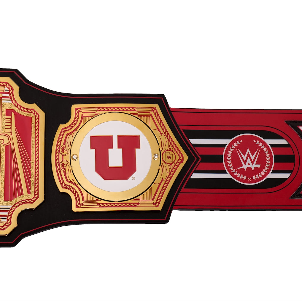 Utah Utes WWE Legacy Championship Replica Title Belt