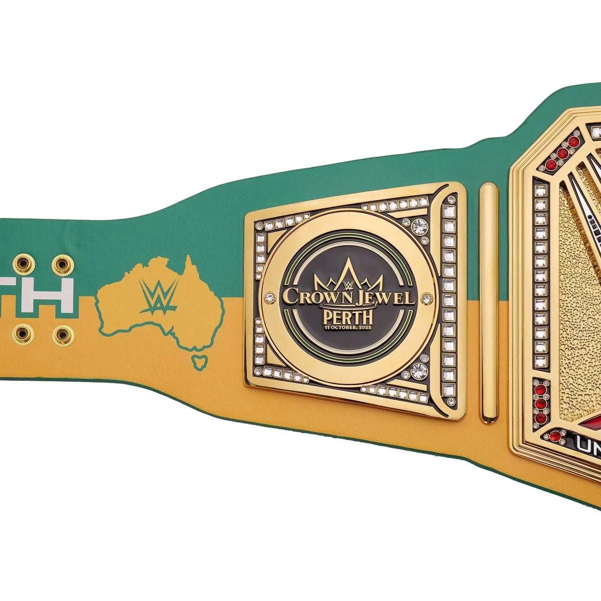 WWE Crown Jewel 2025 Perth Title Belt