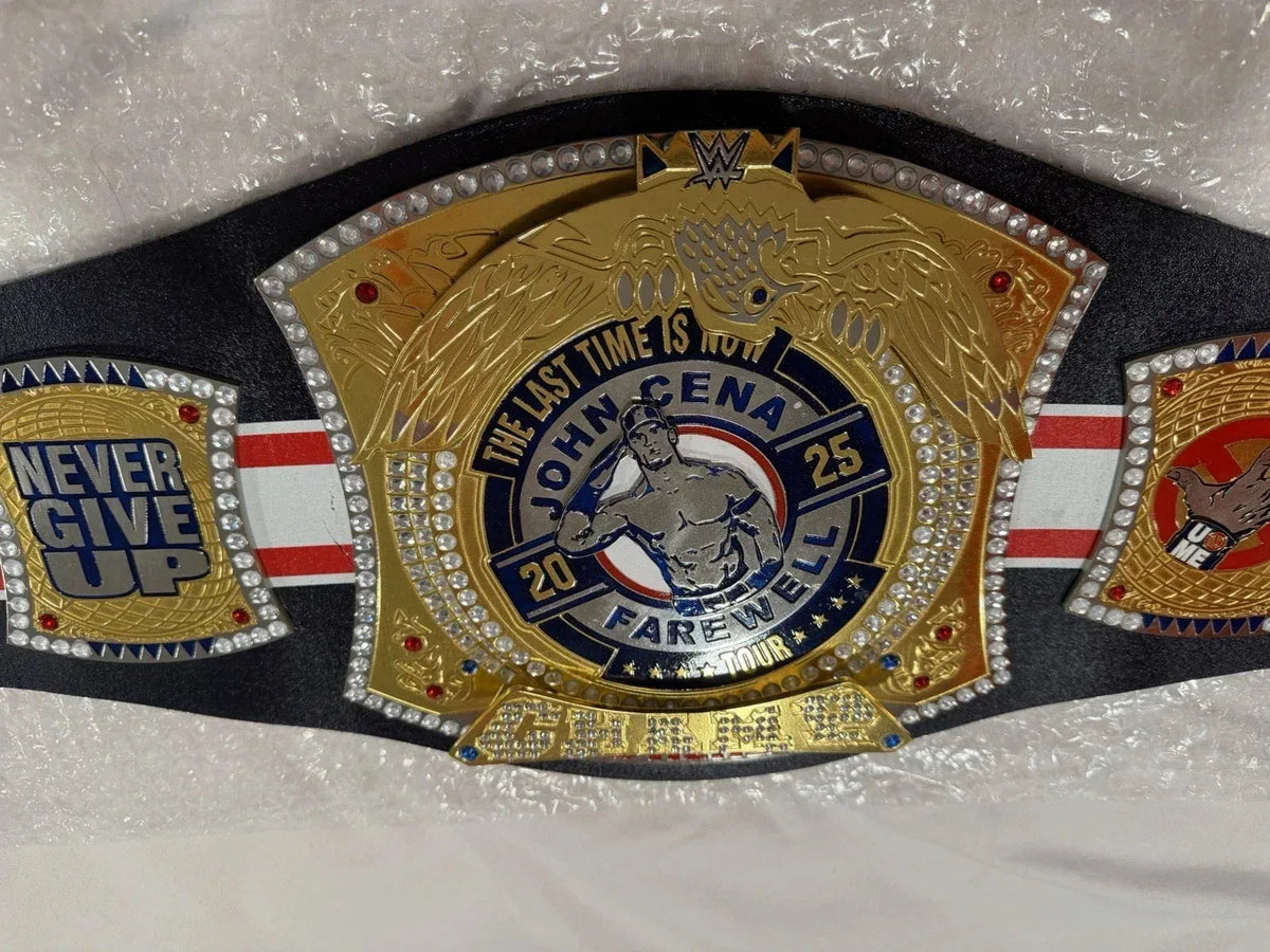 WWE John Cena Farewell Tour Chicago 2025 Championship Belt