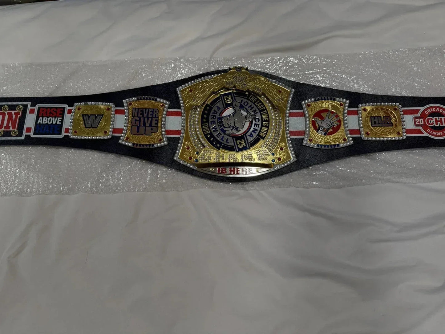 WWE John Cena Farewell Tour Chicago 2025 Championship Belt