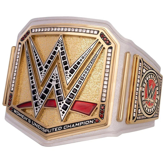 WWE Women's Championship Replica Title Belt – 4MM Solid Brass Plates