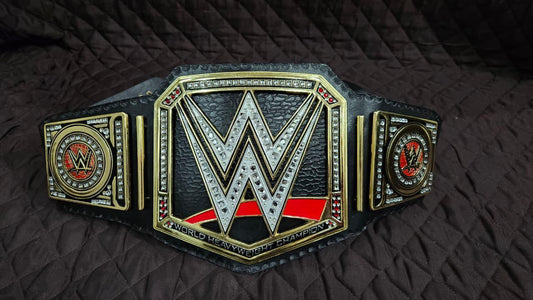 WWE World Heavyweight Championship Black Adult Size Wrestling Belt