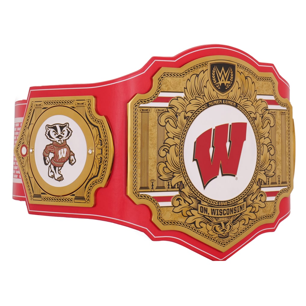 Wisconsin Badgers WWE Legacy Championship Replica Title Belt